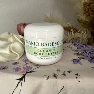 Mario Badescu Skin Care Coconut Body Butter Travel Size New